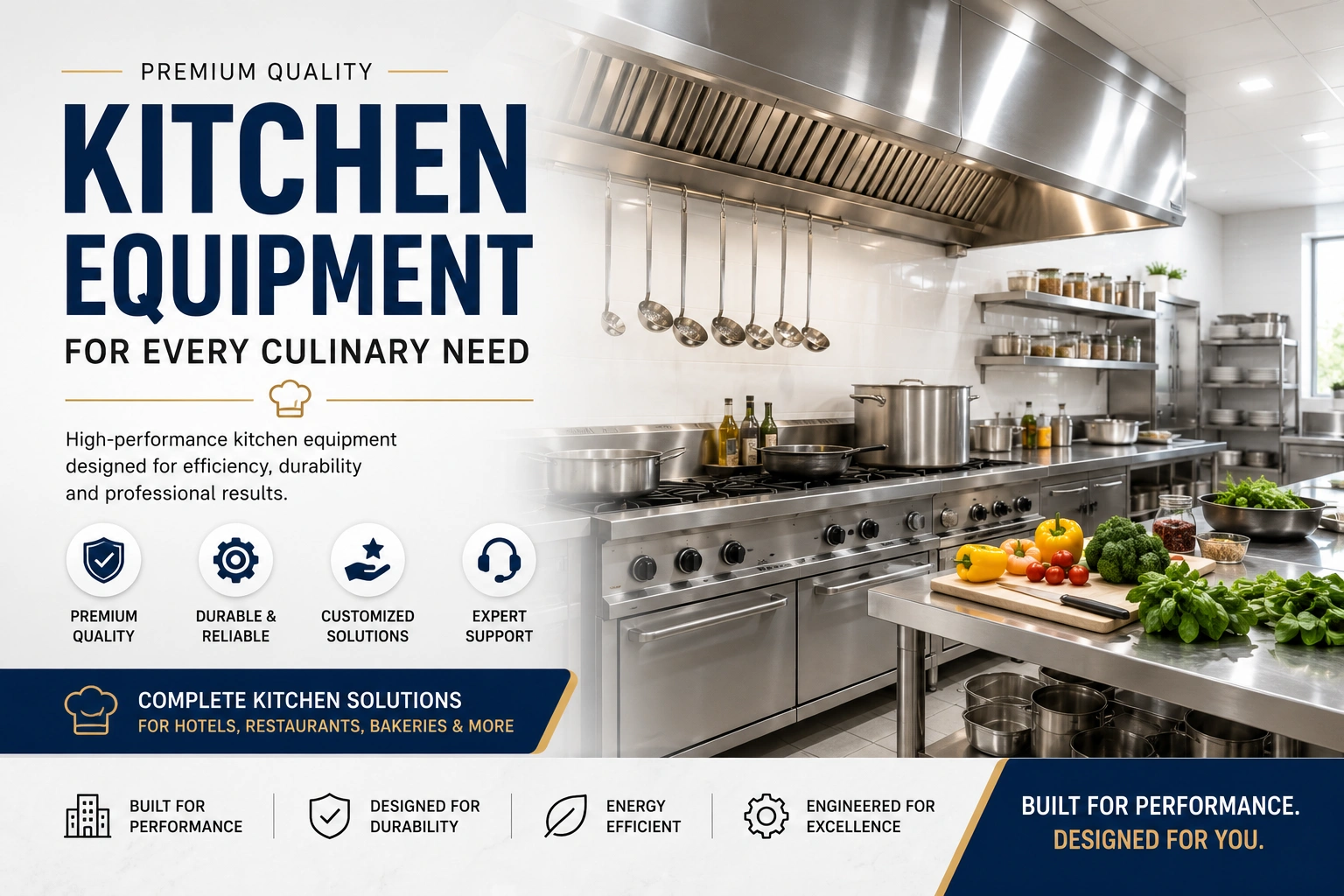 How to Choose the Right Commercial Kitchen Equipment for Your Business